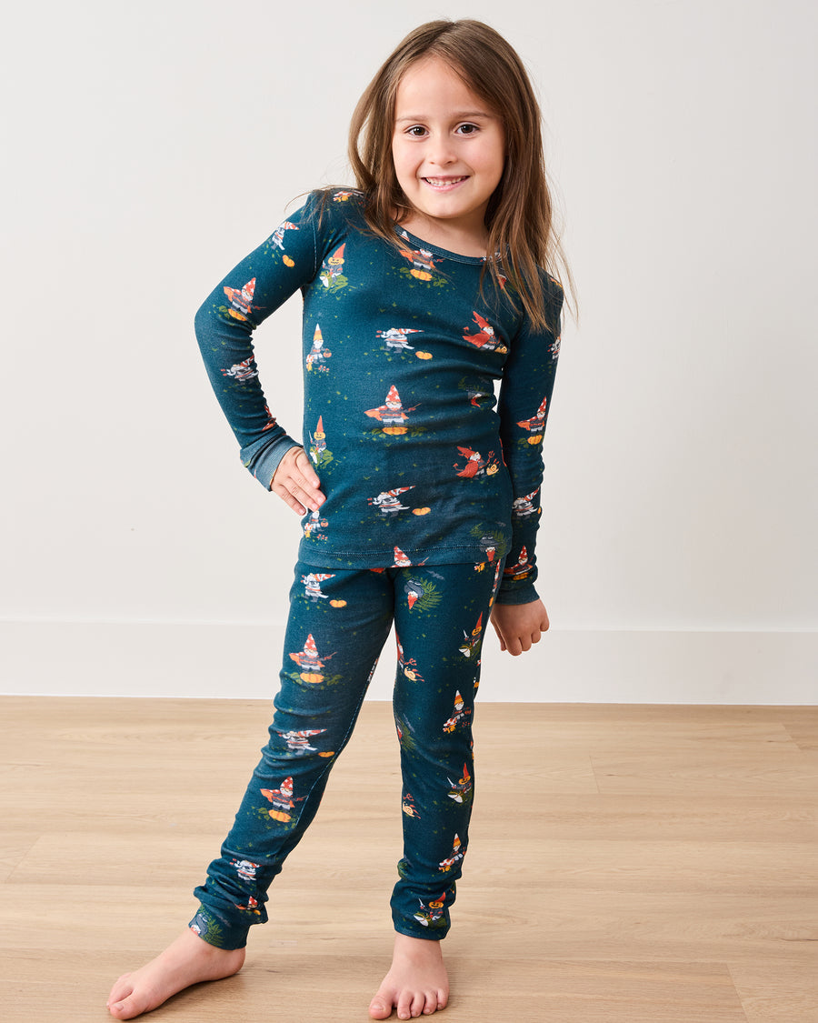 Mischief Night - Kids Snug Fit PJ Set - Nightfall Blue - Printfresh