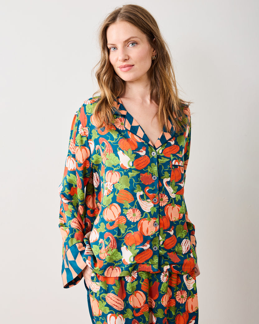 Pumpkin Patch - Eco Satin Soho Set - Midnight Harvest - Printfresh