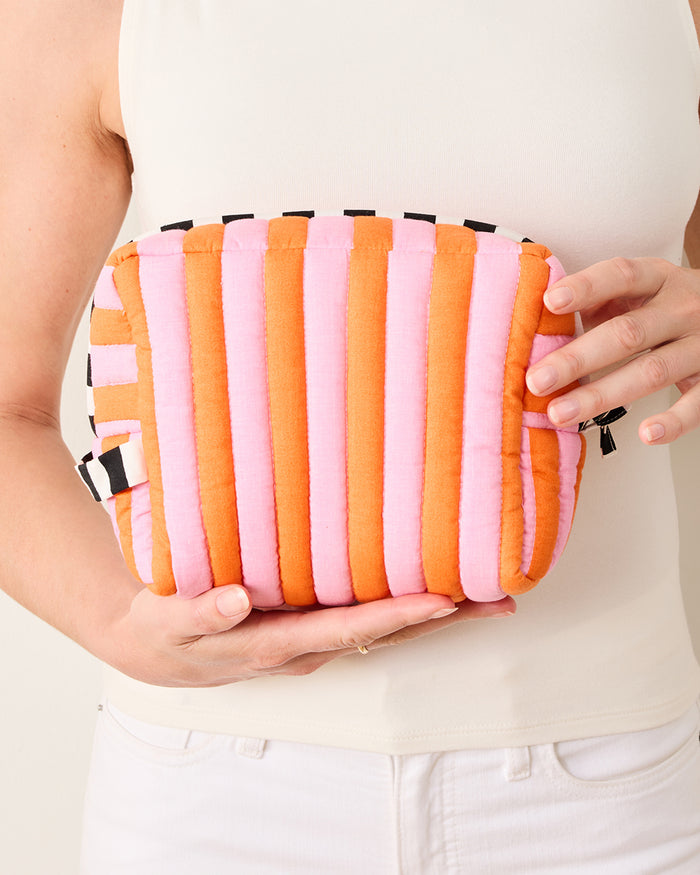 Showtime Stripes - Three's Best Pouch Set - Skeleton Candy