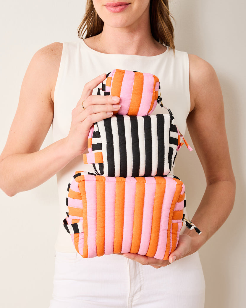 Showtime Stripes - Three's Best Pouch Set - Skeleton Candy - Printfresh
