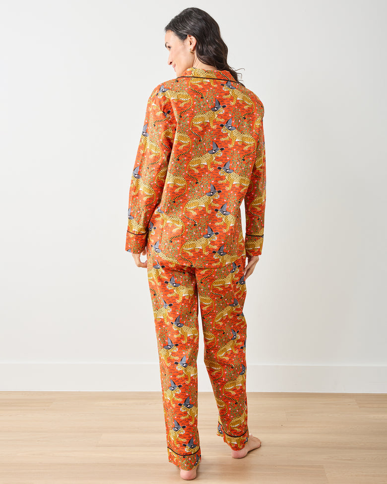 Witchy Bagheera - Long PJ Set - Pumpkin Spice - Printfresh