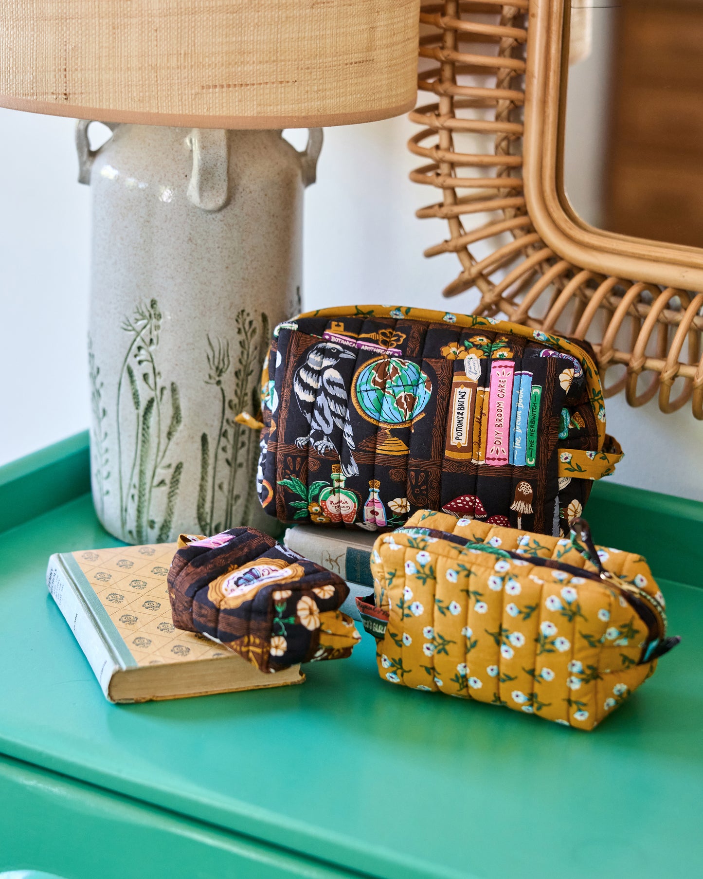 Enchanted Study - Three's Best Pouch Set - Obsidian