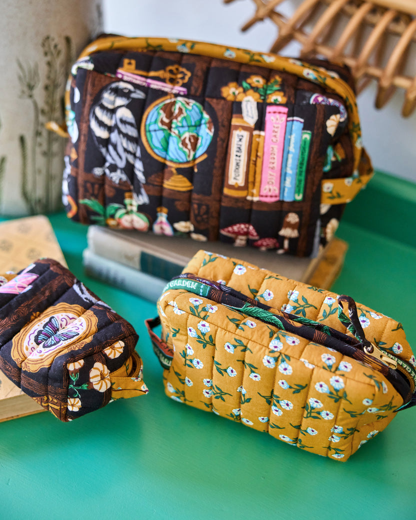 Enchanted Study - Three's Best Pouch Set - Obsidian