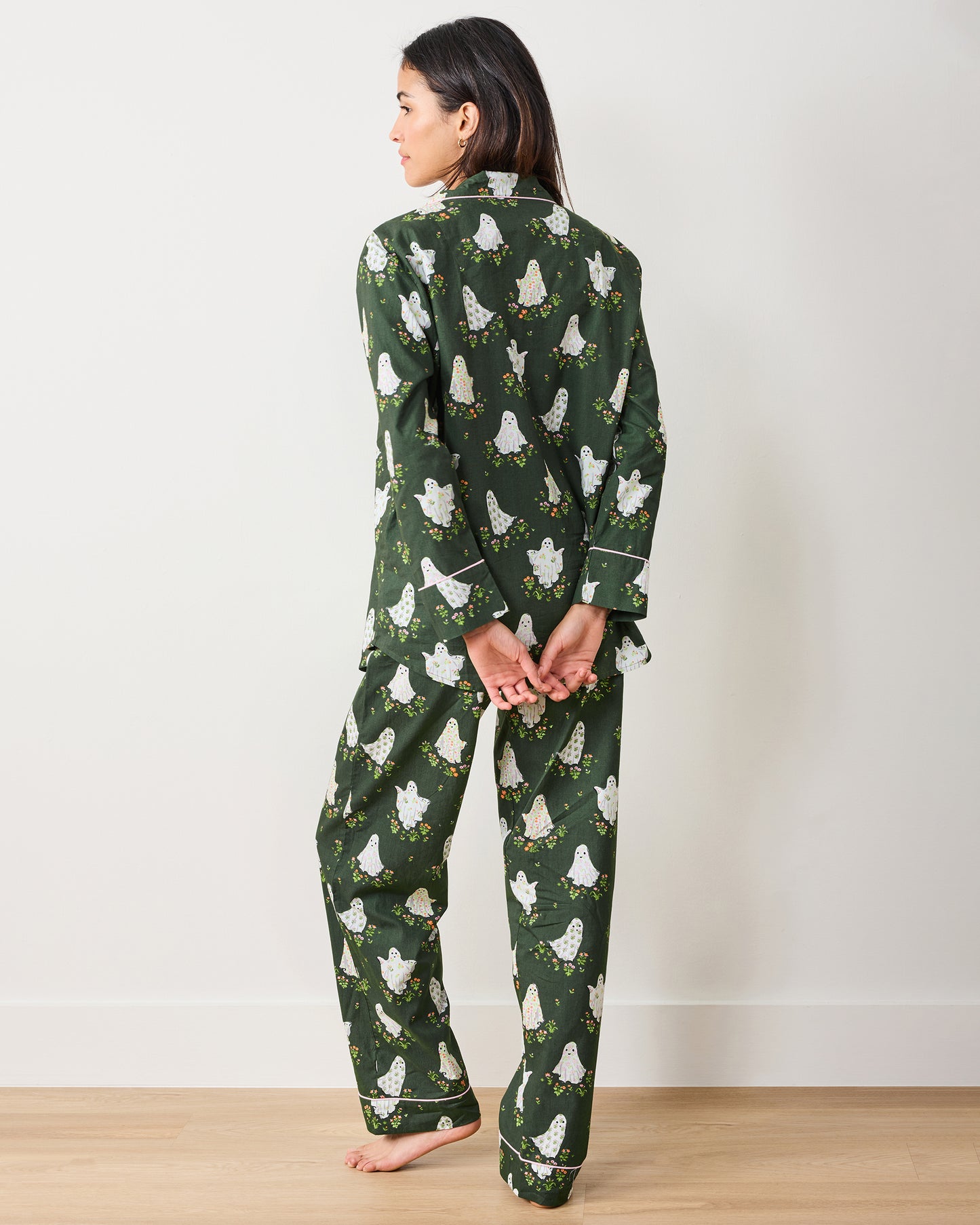 Gardening Ghosts - Tall Long PJ Set - Overgrown Moss
