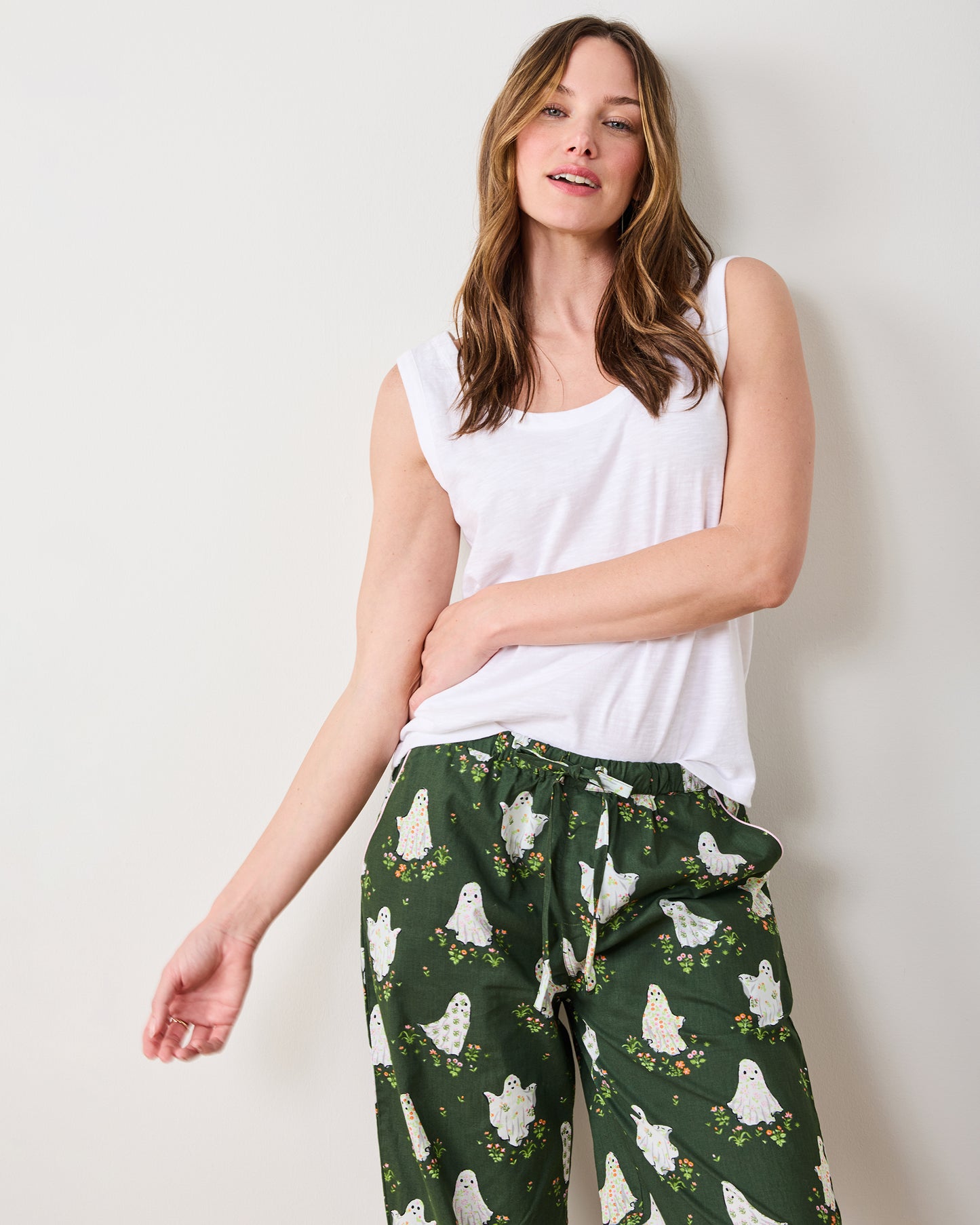 Gardening Ghosts - PJ Pants - Overgrown Moss