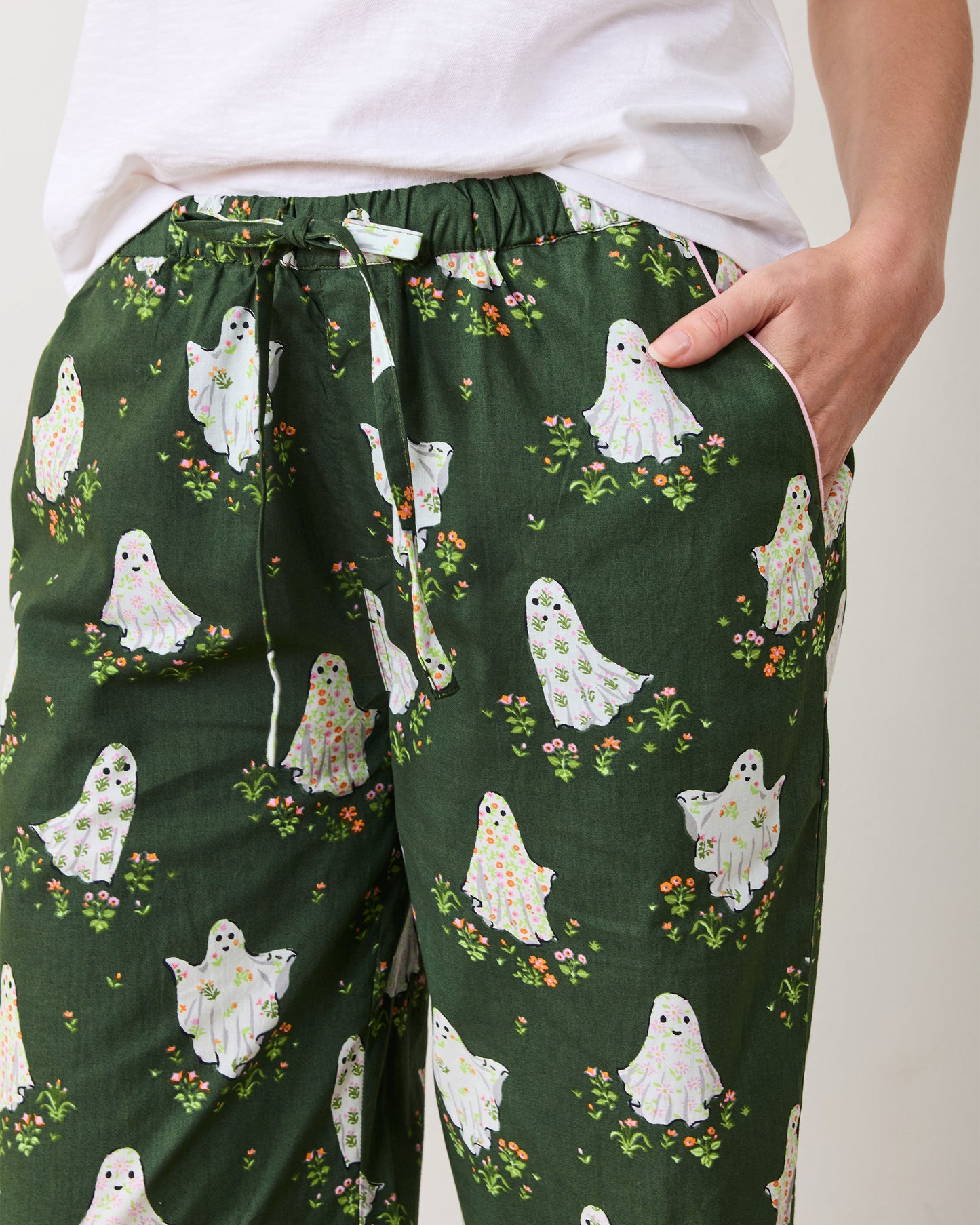 Gardening Ghosts - PJ Pants - Overgrown Moss