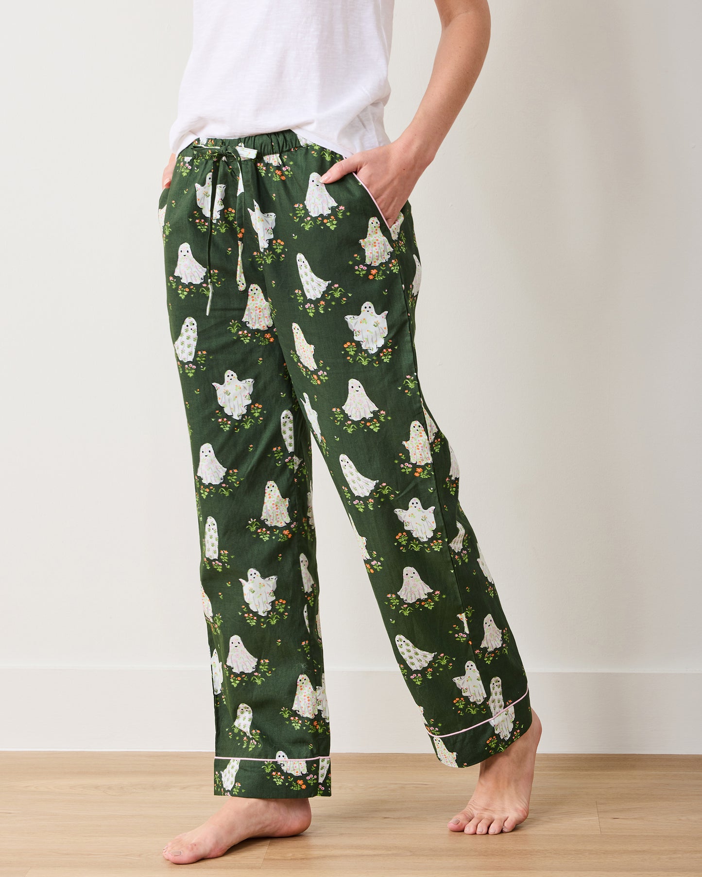 Gardening Ghosts - PJ Pants - Overgrown Moss