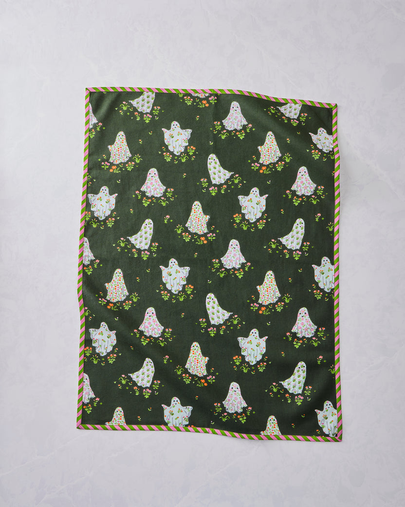 Gardening Ghosts - Set of 2 Tea Towels - Overgrown Moss