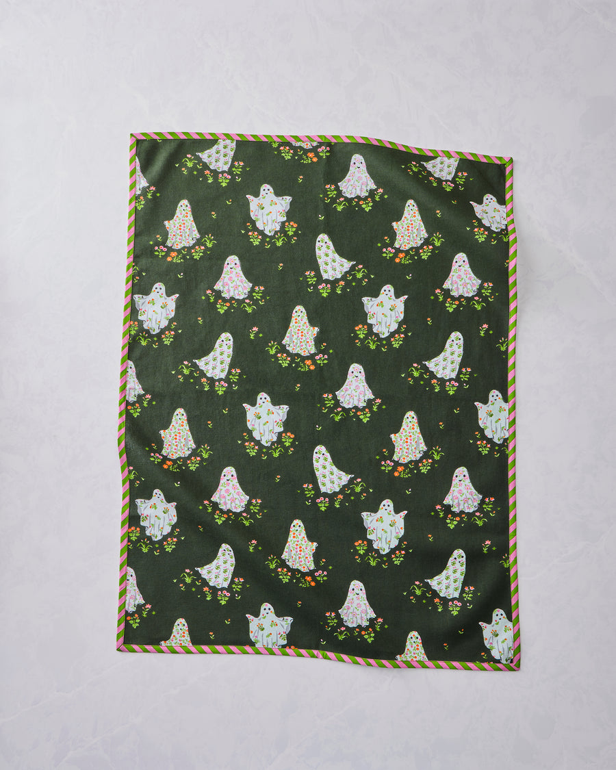Gardening Ghosts - Set of 2 Tea Towels - Overgrown Moss