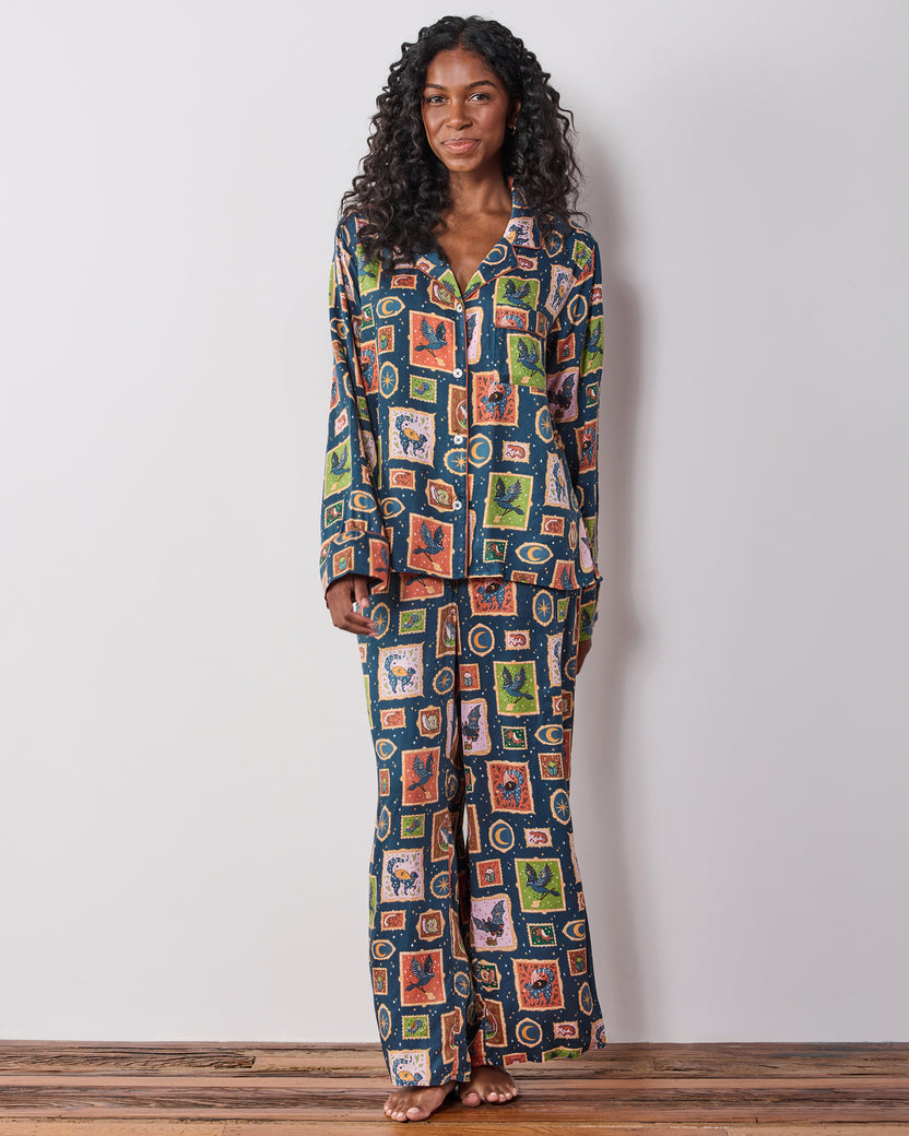 Midnight Gallery - Tall Eco Satin Soho Set - Night Sky