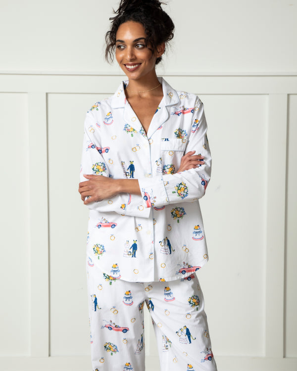 Happily Ever After - Long PJ Set - Cloud - Printfresh