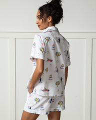 Happily Ever After - Short PJ Set - Cloud - Printfresh