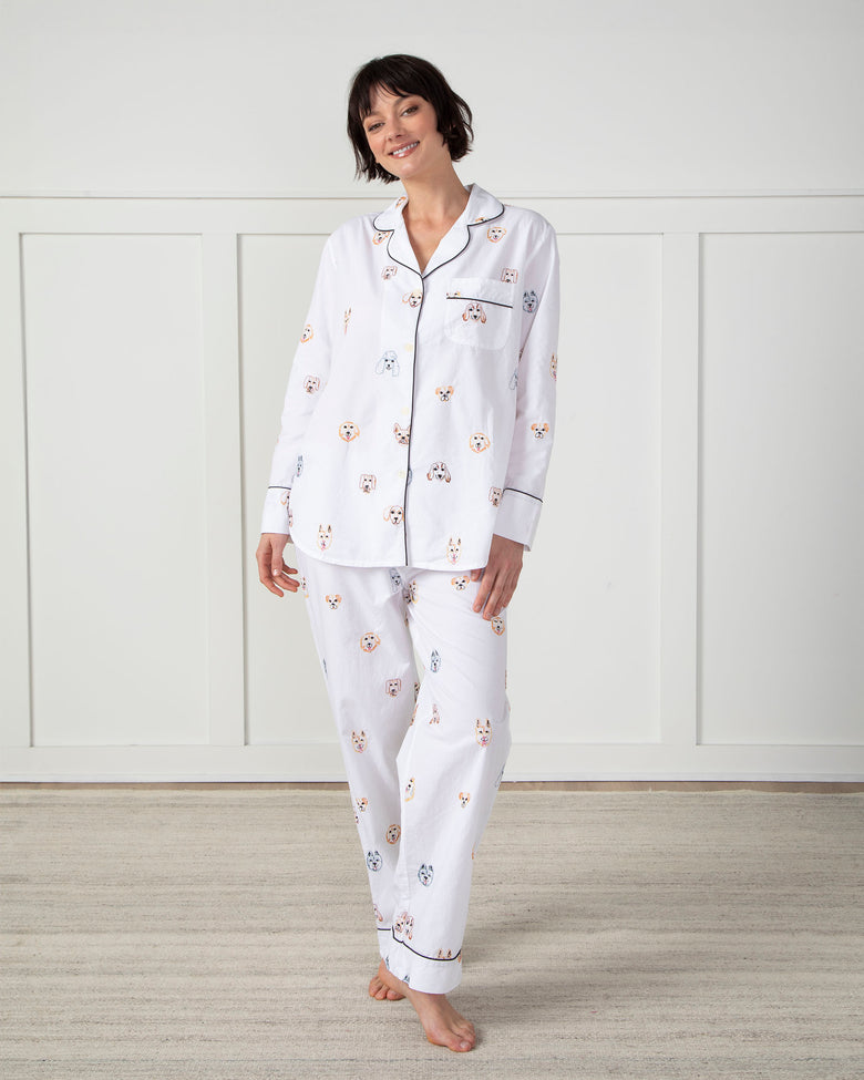 Happy Hounds - Long Sleep Set - Cloud - Printfresh