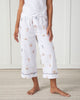 Happy Hounds - Cropped Pajama Pants - Cloud - Printfresh