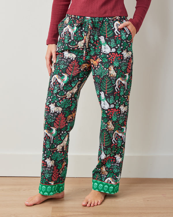 Happy Howlidays - PJ Pants - Ink - Printfresh