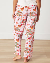 Hen House - PJ Pants - Ballet Pink - Printfresh