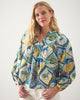 High Horse - Tides Turned Blouse - Sage - Printfresh