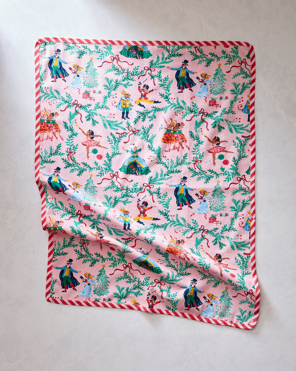 Nutcracker Dreams - Tea Towel - Ballet Pink - Printfresh