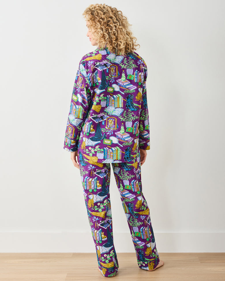 Elphaba's Alchemy  - Tall Long PJ Set - Brewed Blackberry - Printfresh