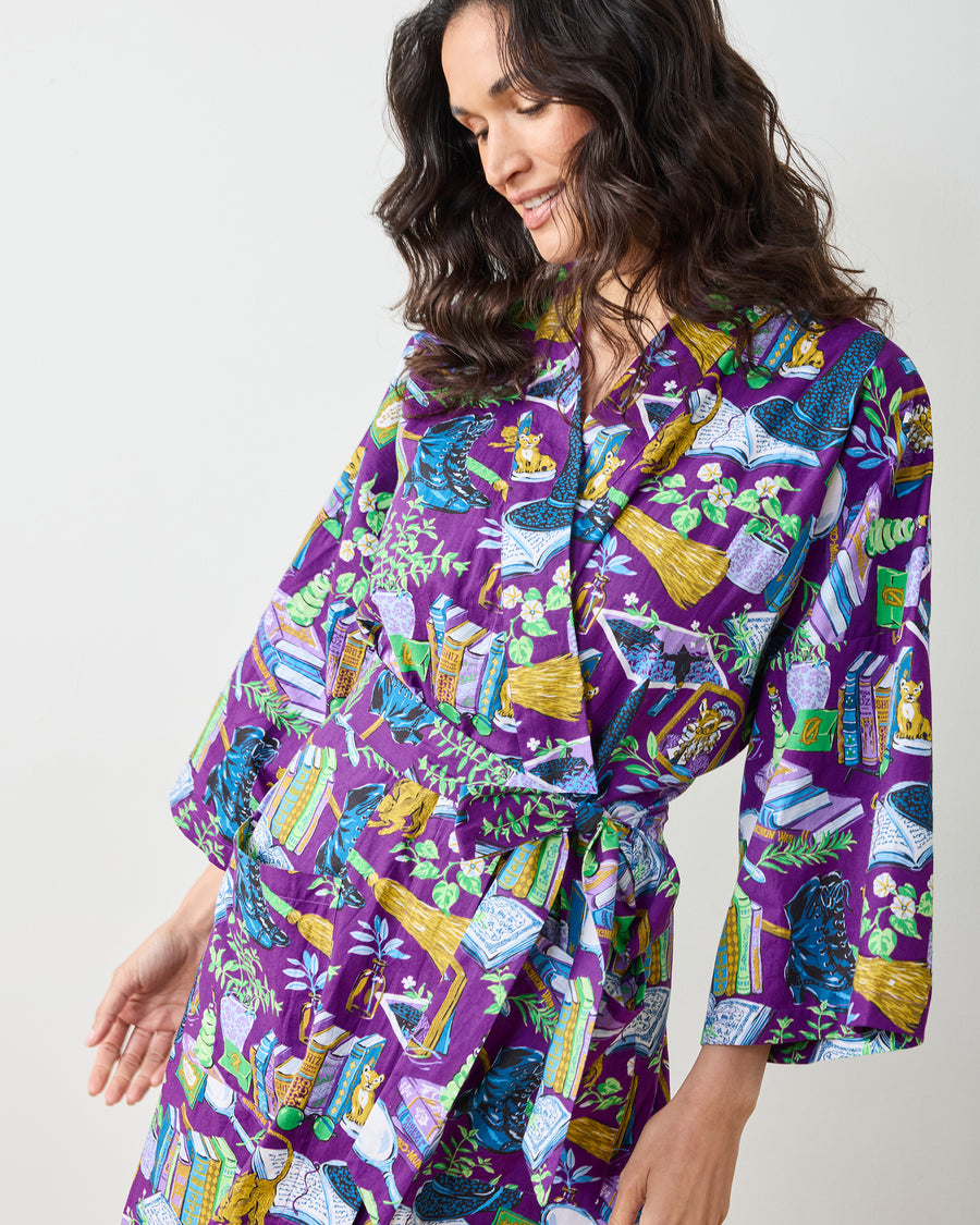 Elphaba's Alchemy - Robe - Brewed Blackberry - Printfresh