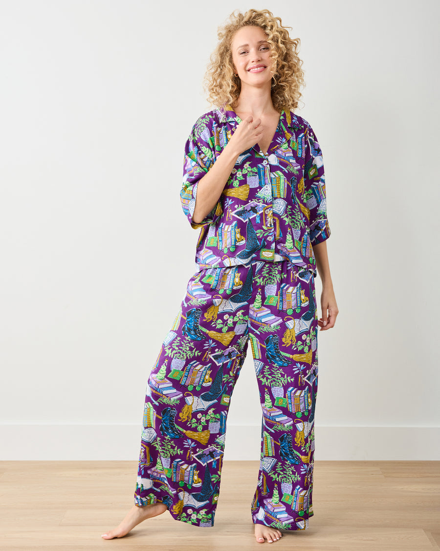 Elphaba's Alchemy  - Eco Satin Wildest Dreams Set - Brewed Blackberry - Printfresh