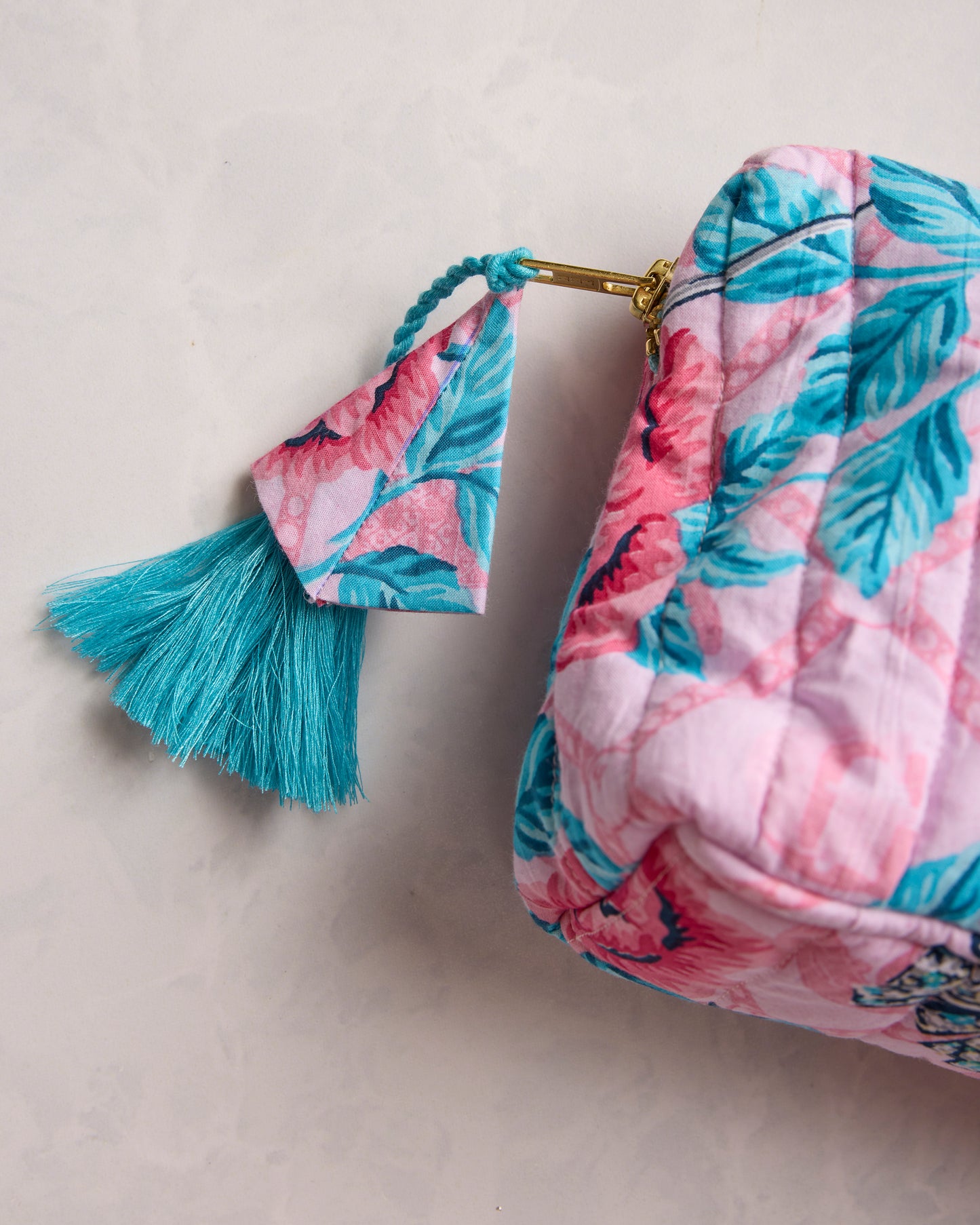 Glinda's Garden - Phoebe Pouch - Popular Pink - Printfresh