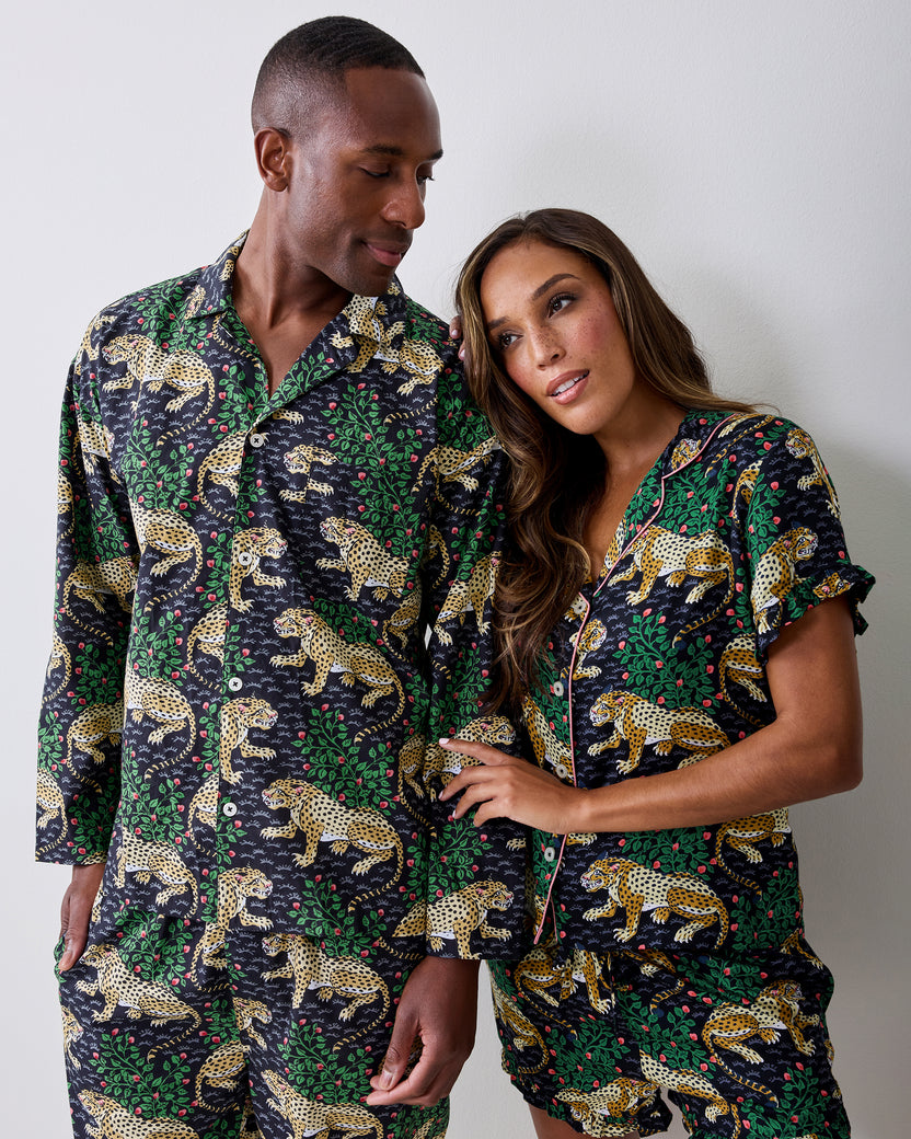 Bagheera - Men's Long PJ Set - Ink