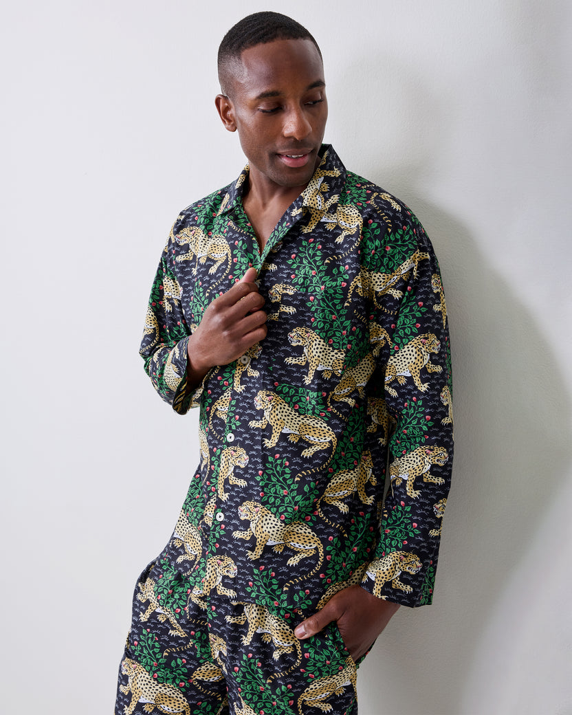 Bagheera - Men's Long PJ Set - Ink