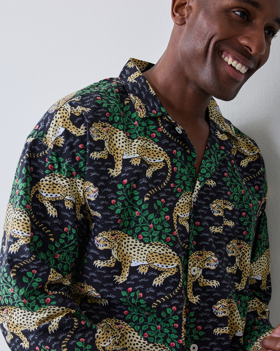 Bagheera - Men's Long PJ Set - Ink