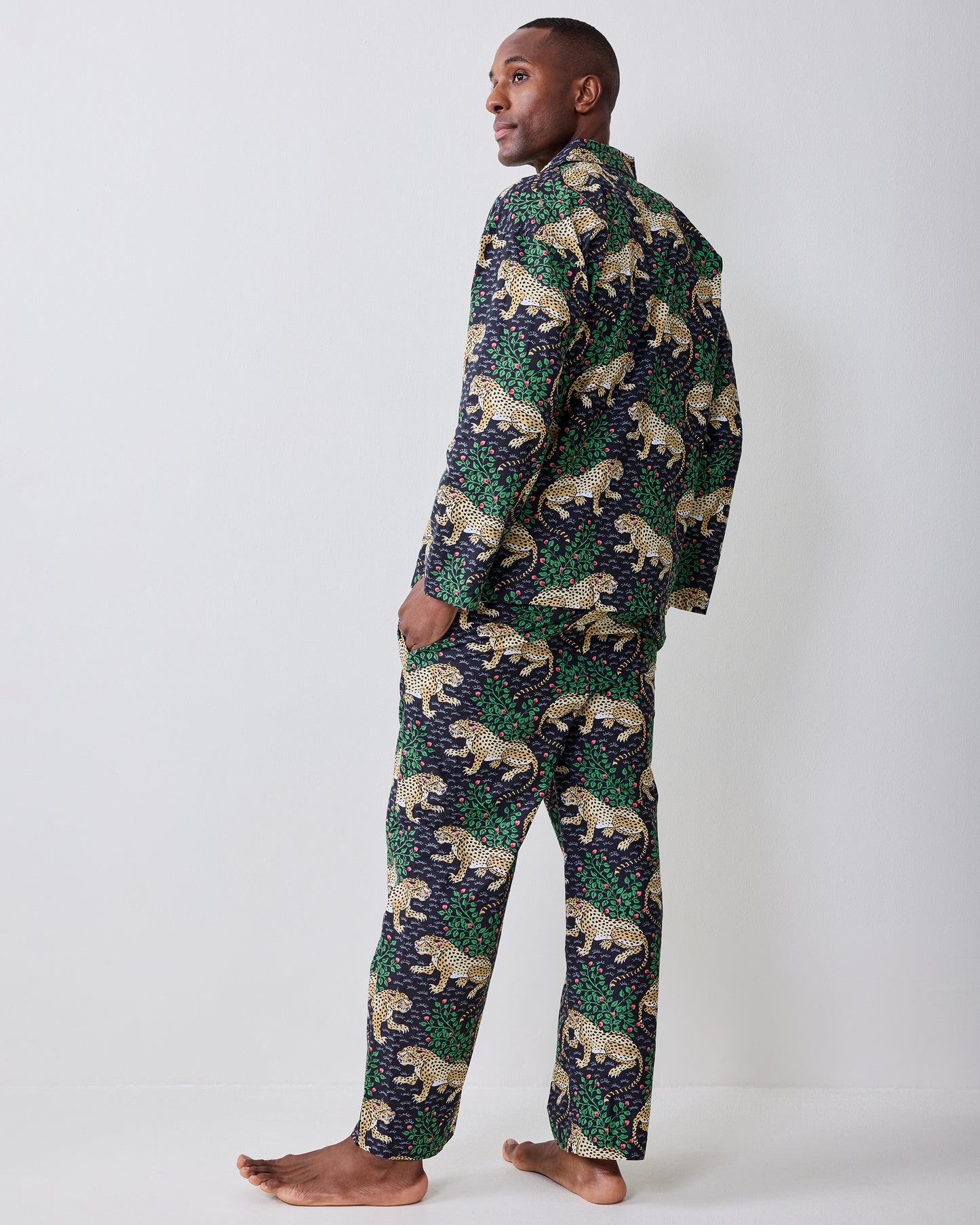 Bagheera - Men's Long PJ Set - Ink
