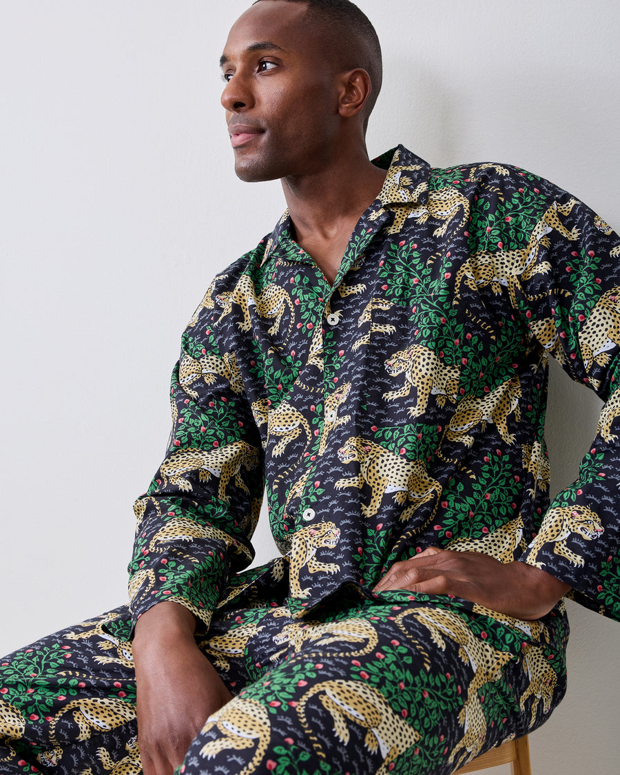 Bagheera - Men's Long PJ Set - Ink