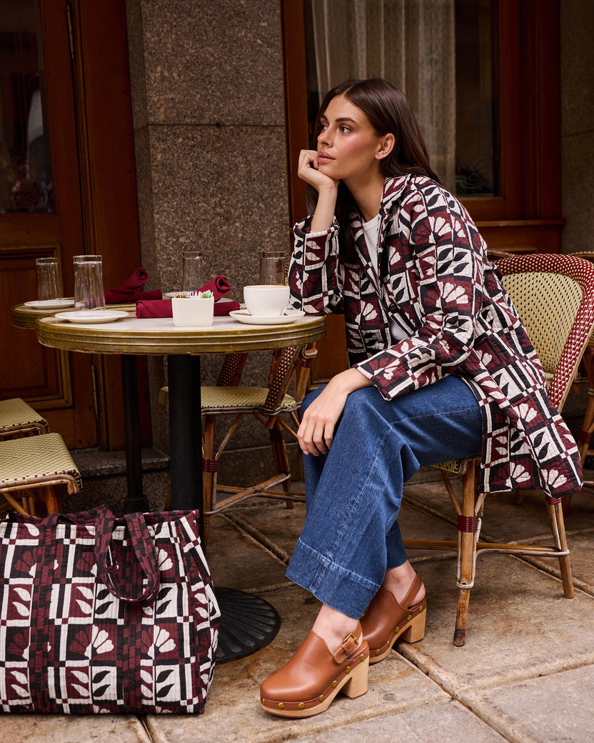 Hygge Greenhouse - Spencer Jacket - Bordeaux