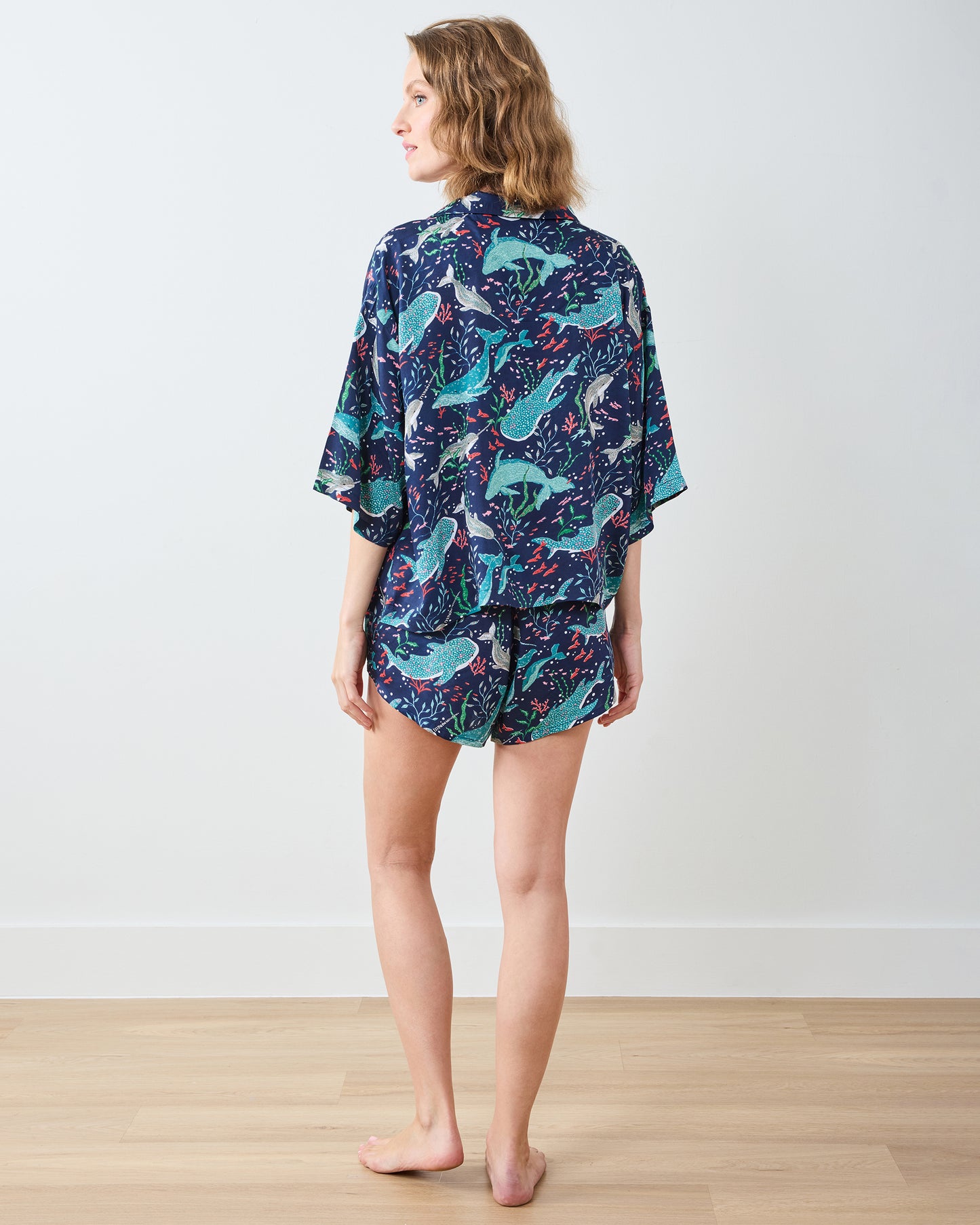 Arctic Sea Life - Eco Satin Sweet Dreams Set - Blue Chill - Printfresh