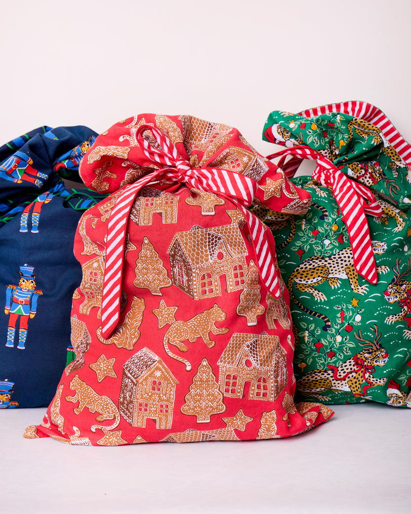 Festive Prints - Gift Sack Bundle - Multi - Printfresh