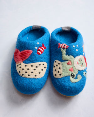 French Knot X PF - Merry Mermen Slipper - Dolphin Tale
