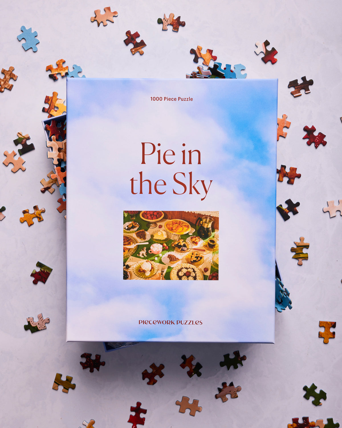 1000 Pieces - Pie in the Sky - 1000 Piece Puzzle - Piecework Puzzles - Printfresh