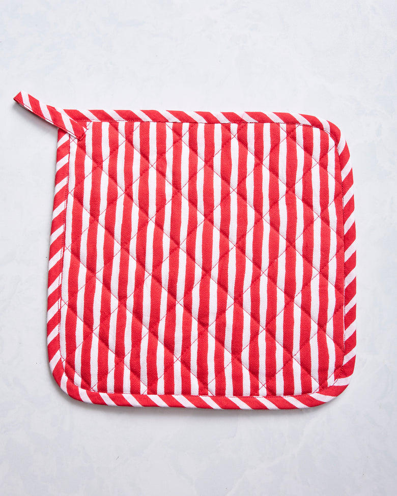 Very Merry Bagheera - Pot Holder - Mistletoe - Printfresh