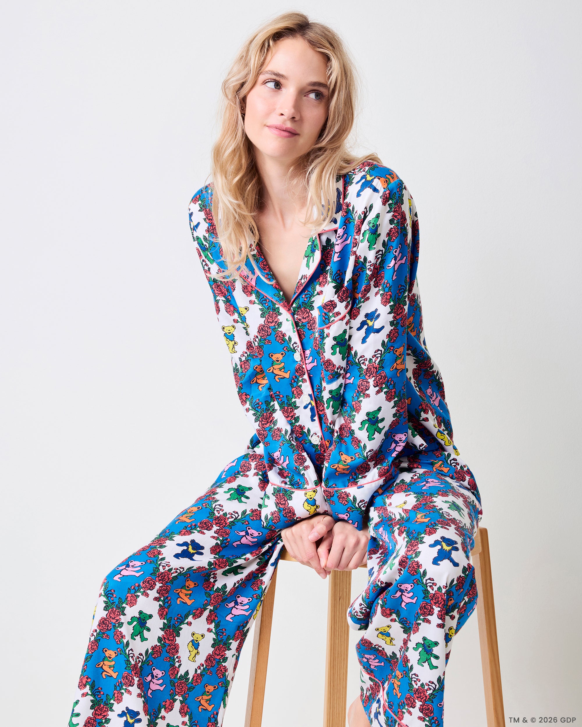 Wandering Rose - Petite Eco Satin Soho Set - Palo Alto – Printfresh