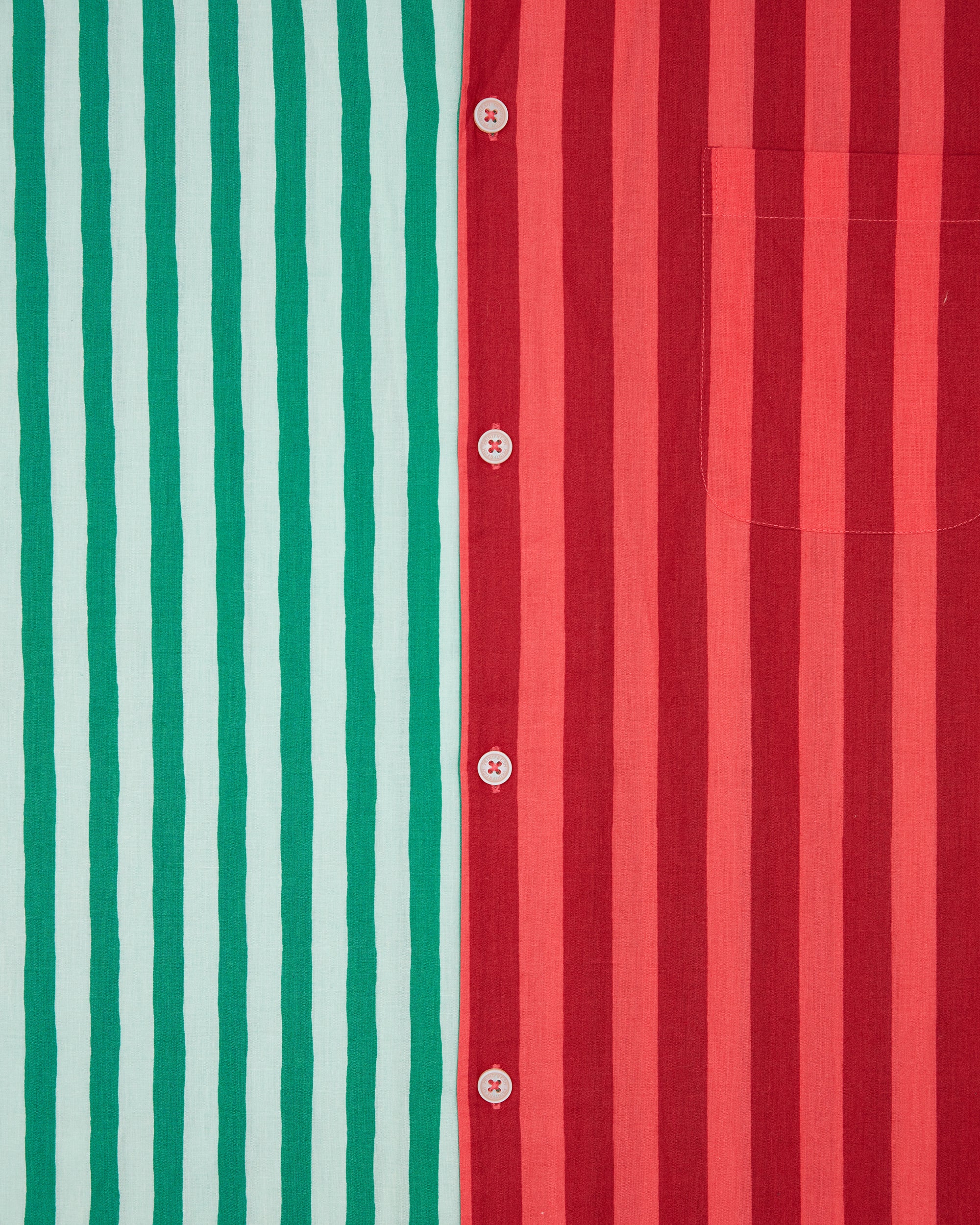 Holiday Stripes - Long PJ Set - Spearmint & Peppermint - Printfresh