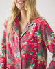 Holly Jolly Bagheera - Flannel Long PJ Set - Ruby - Printfresh