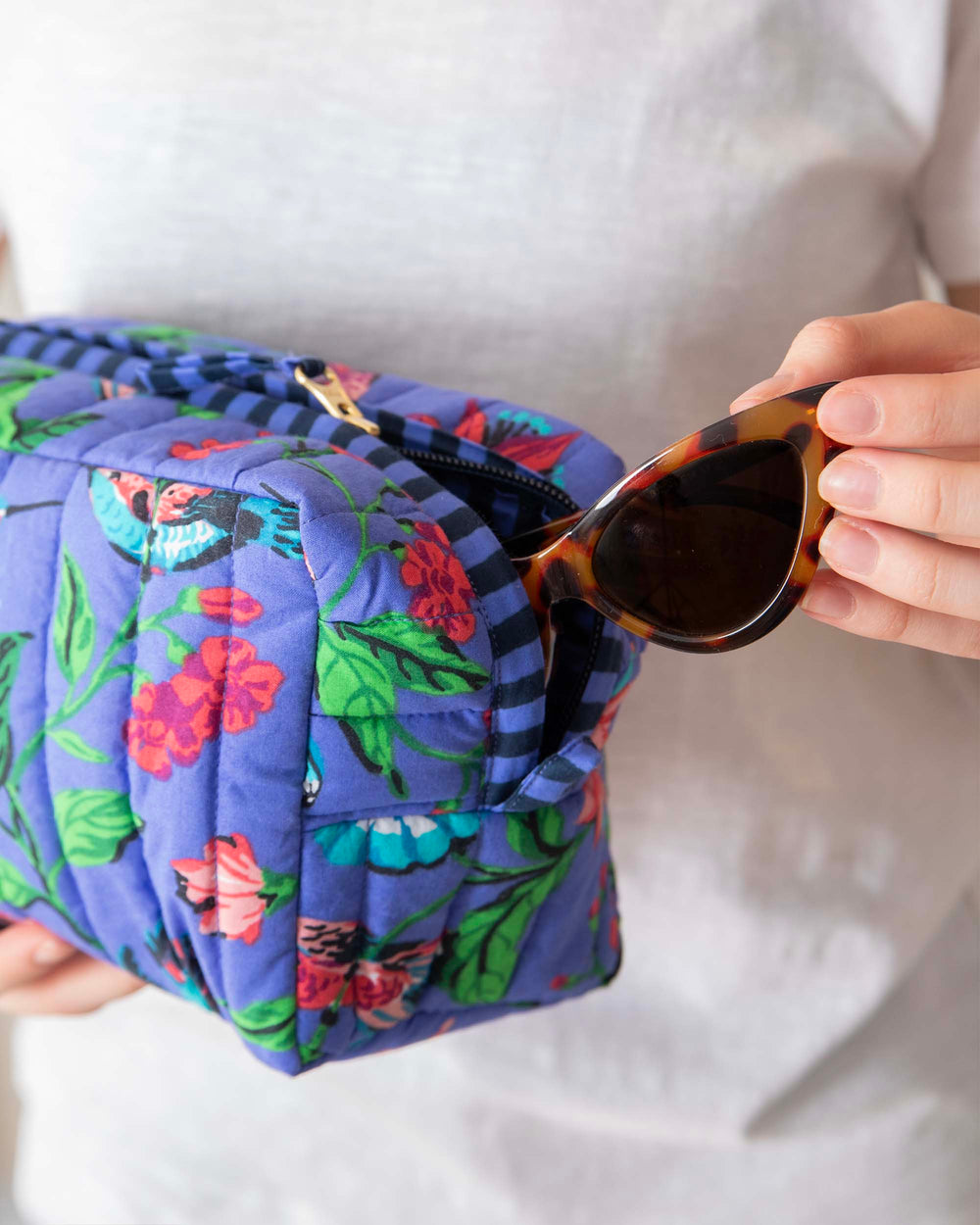 Quilted Pouches | Shop Makeup Bags & Cotton Pouch Sets