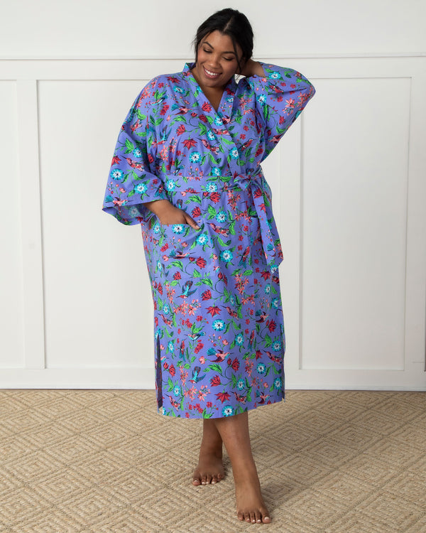 Hummingbird Haven - Robe - Crocus - Printfresh