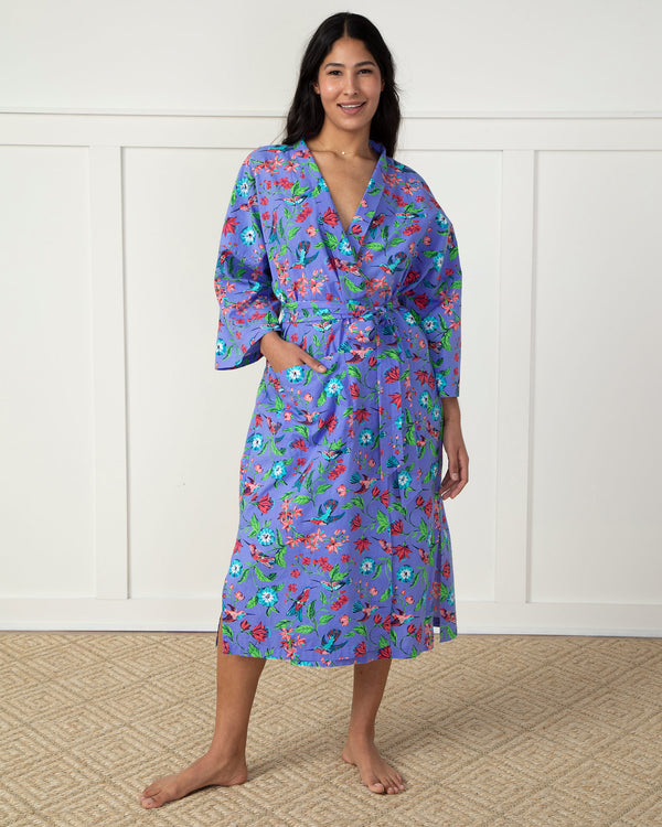 Hummingbird Haven - Robe - Crocus - Printfresh