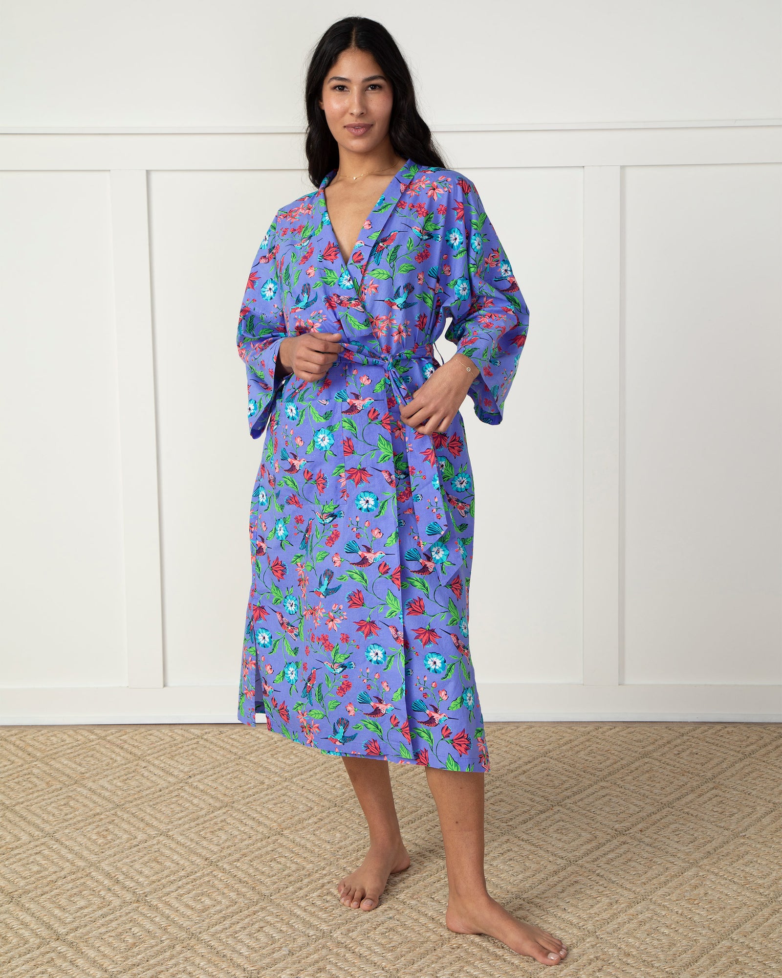 Hummingbird Haven - Robe - Crocus - Printfresh