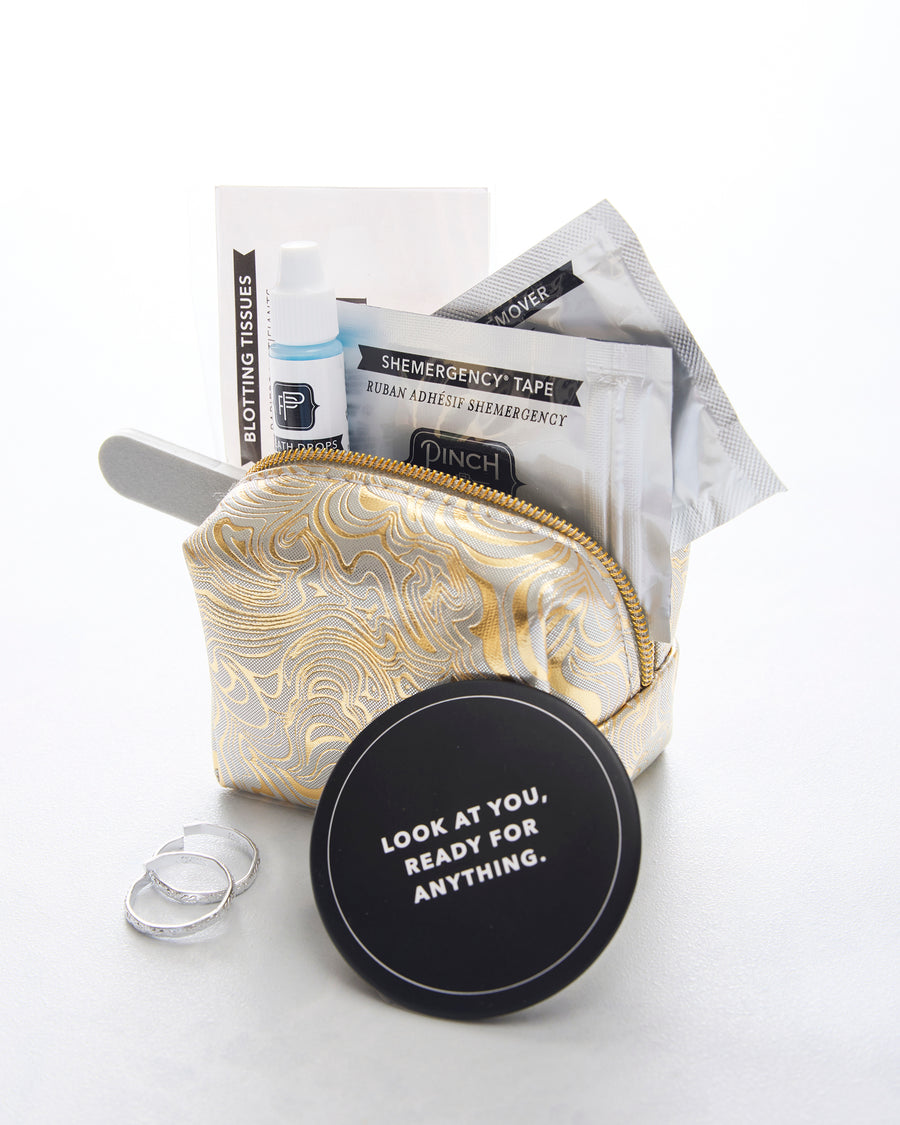 Metallic Swirl - Minimergency Kit for Bridesmaids - Printfresh