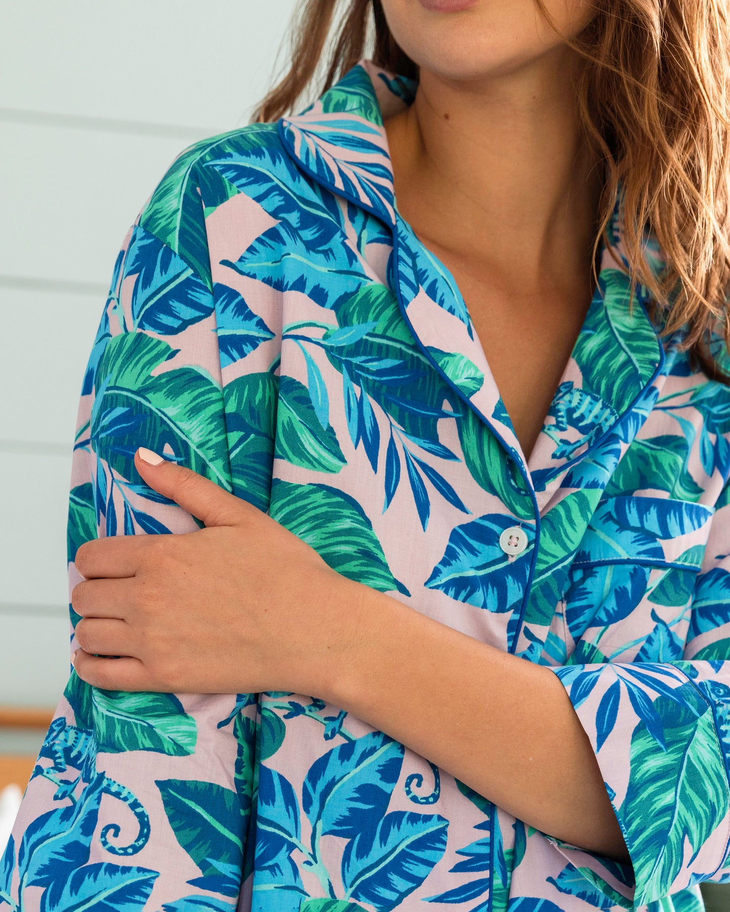 Karma Chameleon - Sleep Shirt - Bubblegum Pink - Printfresh