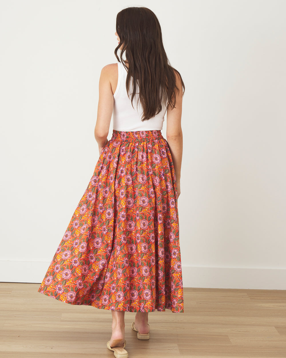 Leaps & Bounds - Carry On Skirt - Clay Pot - Printfresh
