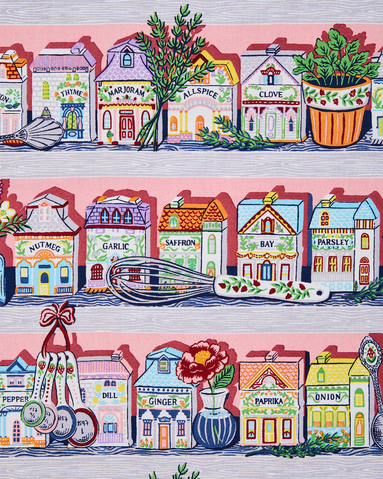 Lenox Spice Village™ x PF - Oversized Pouch Duo - Kitchen Pink