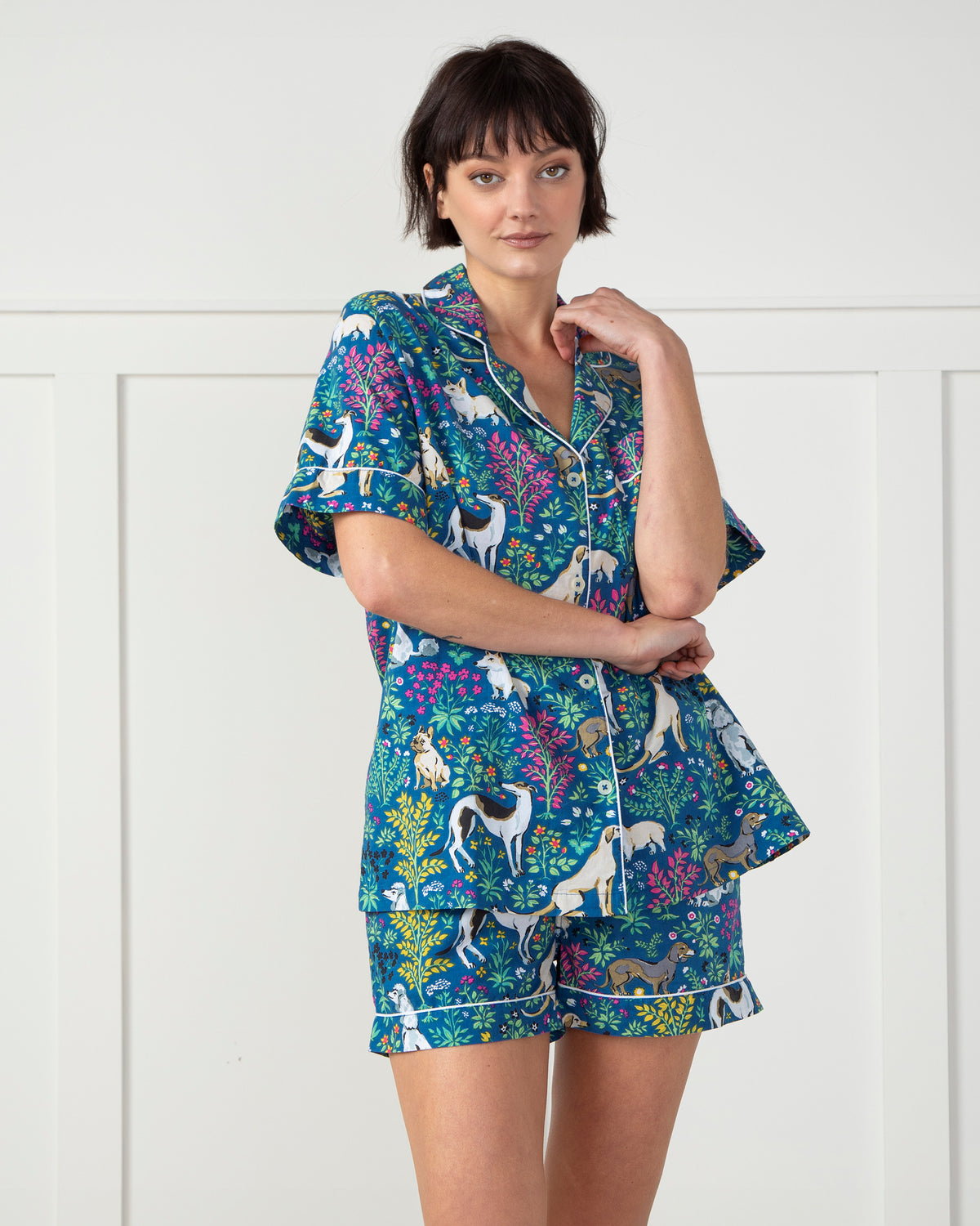 Must Love Dogs Petite Short PJ Set