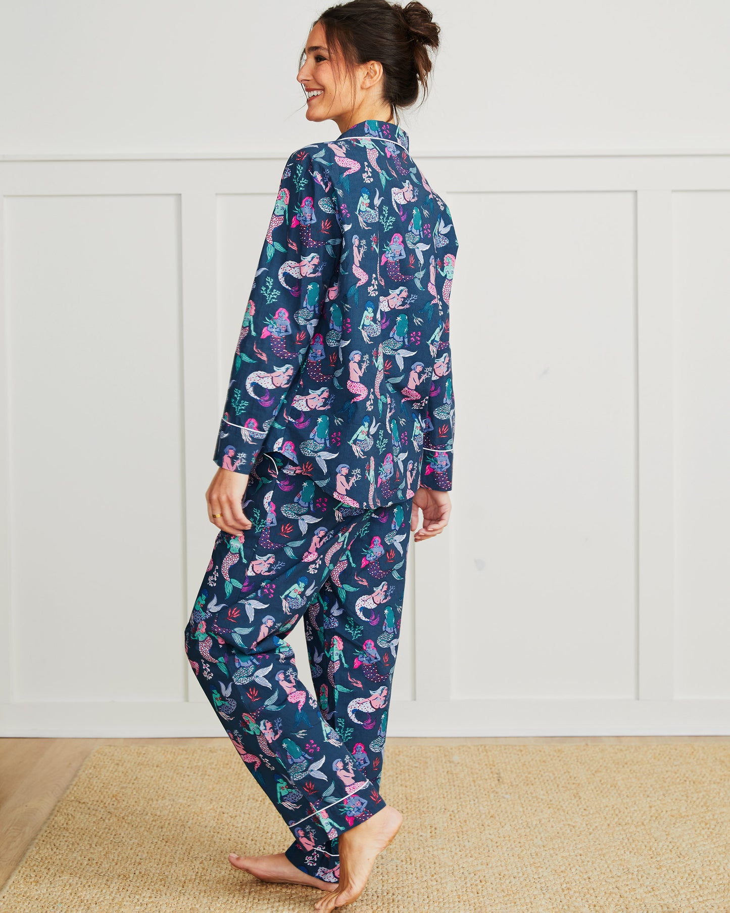 Mythical Mermaids - Long Sleep Set - Shoreline Blue - Printfresh